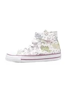 Buty dla chłopców - Converse Chuck Taylor All Star Easy-on Feline Florals sneakersy chłopięce, Vintage White Dreamy Dahlia, 33 EU - miniaturka - grafika 1