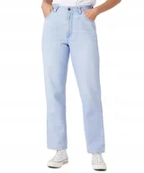 Spodnie damskie - Jeansy Wrangler Mom Comfy W25BPI41V Ice Baby 27/32 - miniaturka - grafika 1