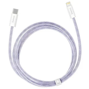 Baseus Kabel USB do Lightning Dynamic 2, 2.4A, 1m fioletowy - Kable USB - miniaturka - grafika 1