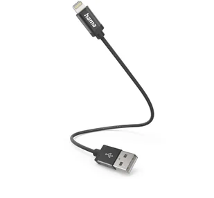Hama Cable 00201578 / Lightning to USB-A Black - Kable USB - miniaturka - grafika 1