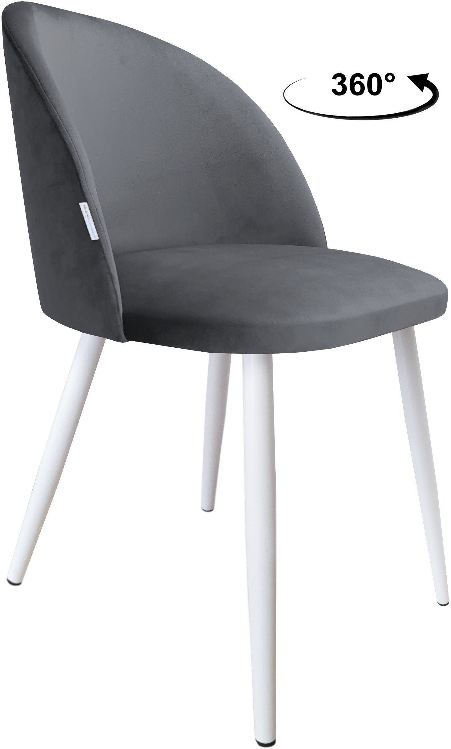 Krzesło obrotowe Colin podstawa biała BL14