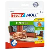 Akcesoria do okien - Tesa Uszczelka gumowa do okien drewnianych E 6M - miniaturka - grafika 1