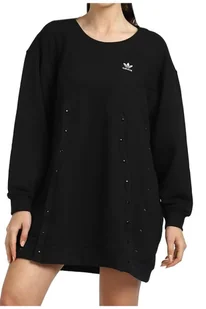 Sukienka Damska Adidas Sweater Dresowa Sportowa Oversize-Xs - Sukienki - miniaturka - grafika 1