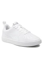 Sneakersy damskie - Puma Sneakersy Rickie Jr 384311 01 Biały - miniaturka - grafika 1