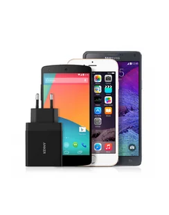 anker Zasilacz 2xUSB 24 W czarny - Ładowarki do telefonów - miniaturka - grafika 1