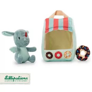 LILLIPUTIENS Sklepik z donutami Smoka Joe 2 lata+ - Zabawy w naśladowanie dorosłych - miniaturka - grafika 1