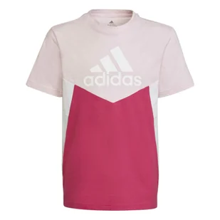 Adidas T-shirt Colorblock Tee Koszulka Dziewczęca 152 11-12 Lat M Bawełna - Koszulki dla dziewczynek - miniaturka - grafika 1