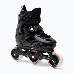 Rolki dziecięce Powerslide Khaan Pro black - Rolki - miniaturka - grafika 1