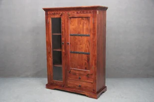 Witryna Oxford Akacja Lakierowana B 6898 - Witryny - miniaturka - grafika 1