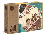 Puzzle - Clementoni Puzzle 24 Maxi Play For Future Yo ho ho! - miniaturka - grafika 1