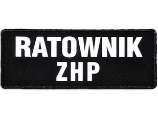 Emblemat Ratownik Zhp Odblaskowy Na Rzepie 13 X 5 Cm - Odzież robocza - miniaturka - grafika 1