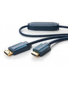 ClickTronic Kabel Display Port DP - HDMI 10m - Kable - miniaturka - grafika 2