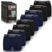 Majtki męskie - TOP SECRET Bokserki Męskie Bawełniane 8pak Rozmiar L - miniaturka - grafika 1
