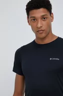 Koszulki męskie - Columbia t-shirt sportowy Zero Rules kolor czarny - miniaturka - grafika 1