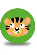 Piłki dla dzieci - Piłka PVC Sportox Kids 230mm - Tygrysek Artyk - miniaturka - grafika 1