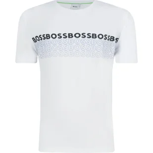 BOSS Kidswear T-shirt | Regular Fit - Koszulki dla chłopców - miniaturka - grafika 1