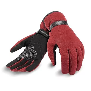 Tucano Urbano RĘKAWICE NOWE MARY HYDROSCUD® GLOVES GLITTER BIKING RED S - Rękawice motocyklowe - miniaturka - grafika 1