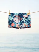 Skarpetki dla dzieci - Reserved - Szorty kąpielowe z nadrukiem - granatowy - miniaturka - grafika 1