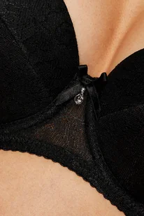 Elise/B4 biustonosz usztywniany czarny (kolor jak na zdjęciu, rozmiar 80G) - Biustonosze - miniaturka - grafika 5