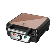 Gofrownice - Berlingerhaus Rose Gold, 1100 W, 4 gofry, złota - miniaturka - grafika 1