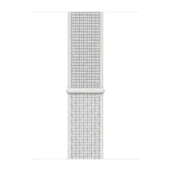 Akcesoria do smartwatchy - Apple Opaska sportowa Nike w kolorze śnieżnobiałym do koperty 44mm / 45mm / 46mm / 49mm - rozmiar uniwersalny - miniaturka - grafika 1