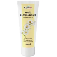 Żele i maści lecznicze - GORVITA Maść rumiankowa z olejem CBD 5% 80ml - miniaturka - grafika 1
