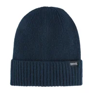 Czapki damskie - Regatta Czapka damska zimowa Ribbed Basic Niebieski - miniaturka - grafika 1