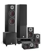 Kino domowe - Denon Zestaw kina domowego 5.1:  AVR-X1800H + Dali Oberon 7/1/Vokal/SUB C-8 D, Kolor: Light oak - miniaturka - grafika 1