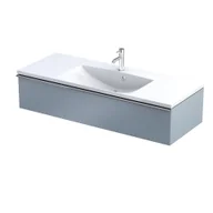 Szafki łazienkowe - Szafka łazienkowa pod umywalkę Oristo Etna 120 cm niebieski mat OR52-SD1S-120-16 - miniaturka - grafika 1