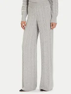 Spodnie damskie - Guess Spodnie dzianinowe W5BB52 Z1192 Szary Regular Fit - miniaturka - grafika 1