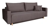 Sofy i kanapy - Sofa Niko 3Dl Terra 26 Buk / Brązowa - miniaturka - grafika 1