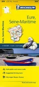 Atlasy i mapy - Michelin Eure, Seine-Maritime, 1:150 000 - miniaturka - grafika 1