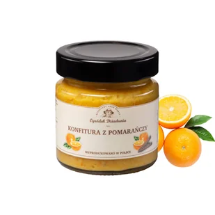 KONFITURA Z POMARAŃCZY 210G - OGRÓDEK DZIADUNIA - Konfitury, marmolady, powidła - miniaturka - grafika 1