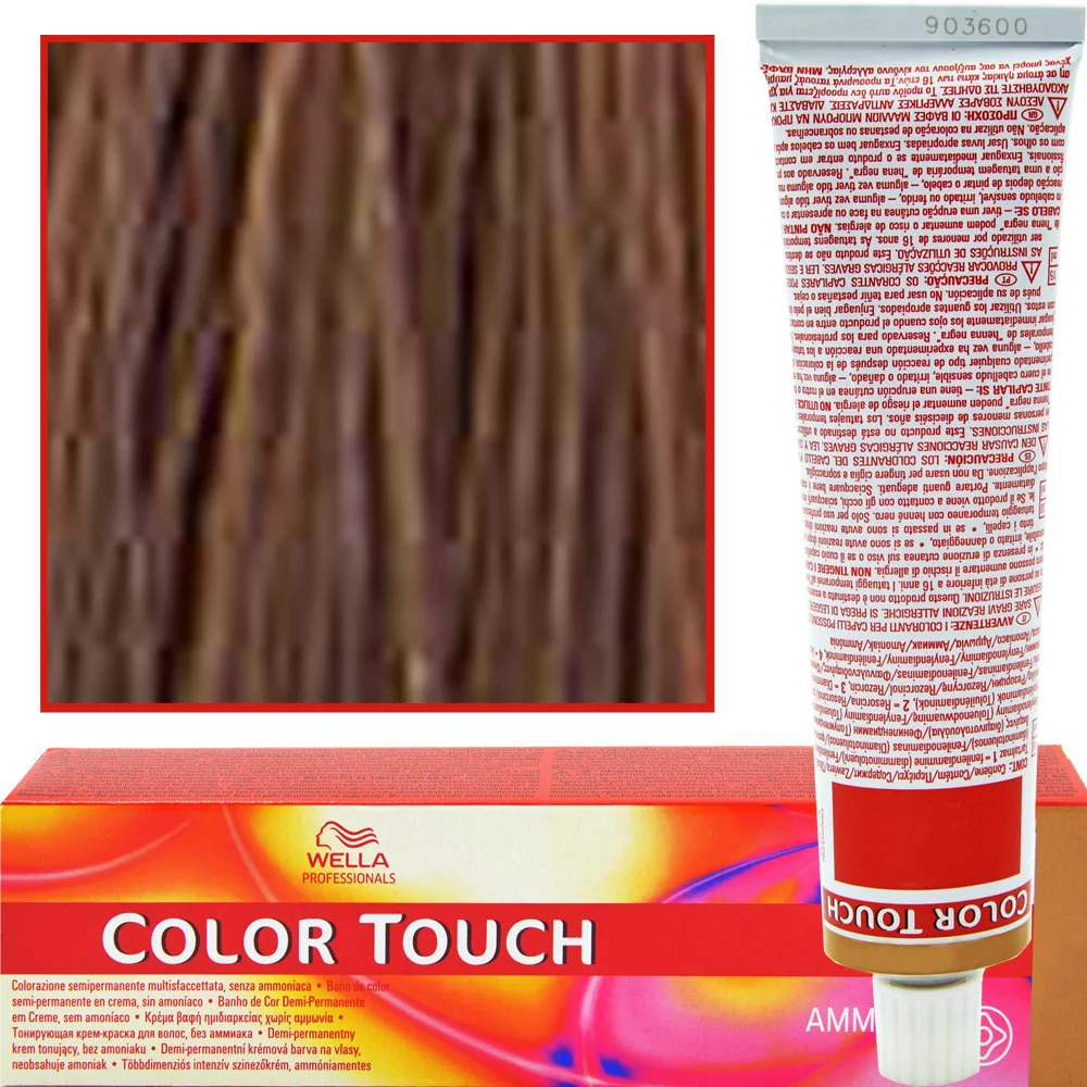 Wella Color Touch Krem Tonujacy bez Amoniaku 6/7 Czekoladowy Brąz 60ml