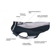 Płaszcze damskie - Buster Płaszcz dla psa na każdą pogodę, różowy/czarny, rozmiar XXS - miniaturka - grafika 1