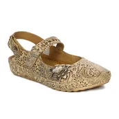 Półbuty damskie - Maciejka Półbuty Damskie Ciemny Beż-37 - miniaturka - grafika 1