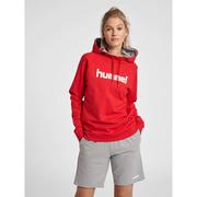 Piłka ręczna - Bluza sportowa z kapturem damska Hummel Go Cotton Logo Hoodie Woman - miniaturka - grafika 1