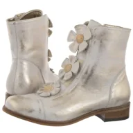 Botki damskie - Botki Bego Złoty (NP64-a) Nepeke - miniaturka - grafika 1