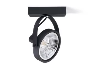 Kinkiet - lampa ścienna ruchoma AR111 Leon x1 - Czarny mat - Lampy ścienne - miniaturka - grafika 1