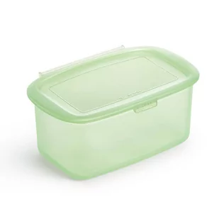 Lekue Wielorazowy silikonowy pojemnik na żywność 1 l green 3420010V12M017 - Lunch boxy - miniaturka - grafika 1