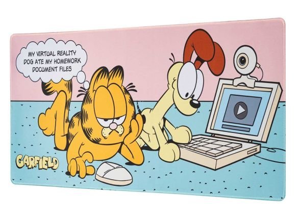 Podkładka pod myszkę gamingowa XXL Garfield podkladka pod mysz 80x35 cm