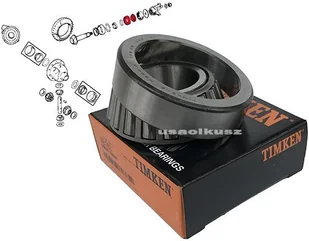 TIMKEN Łożysko wałka ataku tylnego mostu zewnętrzne Ford Mustang 2014 M88048/10 - Piasty i łożyska kół - miniaturka - grafika 3