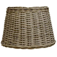 Oprawy, klosze i abażury - vidaXL vidaXL Wiklinowy klosz, 45x28 cm, brązowy - miniaturka - grafika 1
