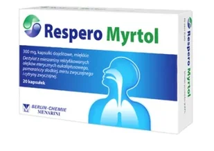 G.POHL-BOSKAMP GMBH & CO.KG Respero Myrtol 20 kapsułek dojelitowych 3797271 - Przeziębienie i grypa - miniaturka - grafika 1