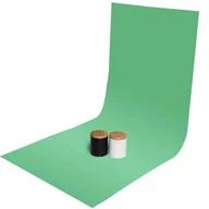 Tła fotograficzne - GlareOne PVC 60x130 cm zielone - miniaturka - grafika 1