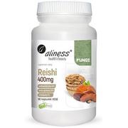 Suplementy naturalne - Aliness Reishi FUNGI Ekstrakt 400 mg Zdrowe Grzyby (90 kaps) VEGE ALI-178 - miniaturka - grafika 1