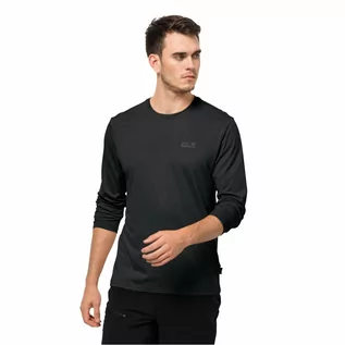Koszulki rowerowe - Męska koszulka termoaktywna z długim rękawem SKY THERMAL LS T M black - grafika 1