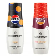 Syropy i koncentraty owocowe - Zestaw 2 koncentratów, syropów. Sodastream Pepsi MAX Mango + Shwip Shwap - miniaturka - grafika 1
