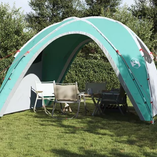 vidaXL Namiot imprezowy, zielony, 360x360x219 cm, tafta 190T - Namioty - miniaturka - grafika 1