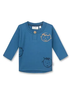Sanetta Kidswear Koszulka w kolorze niebieskim - Kaftaniki dla niemowląt - miniaturka - grafika 1